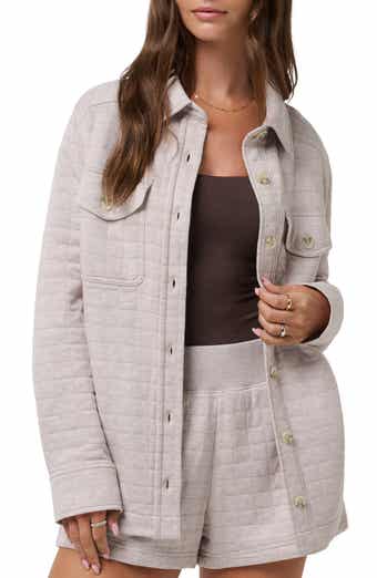Coastal Quilted Shacket