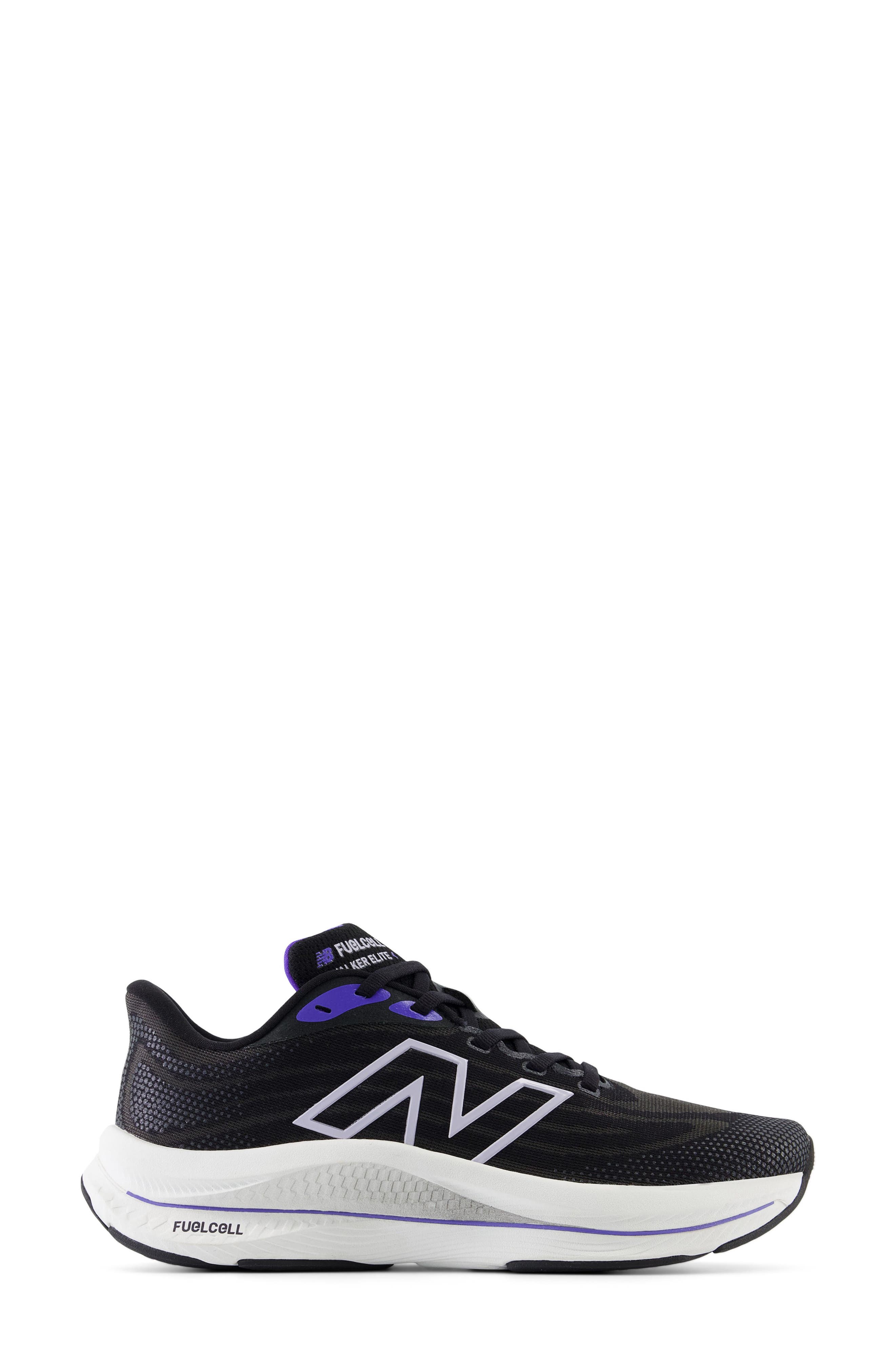 New Balance FuelCell Walker Elite Sneaker, Alternate, color, Black/ Electric Indigo