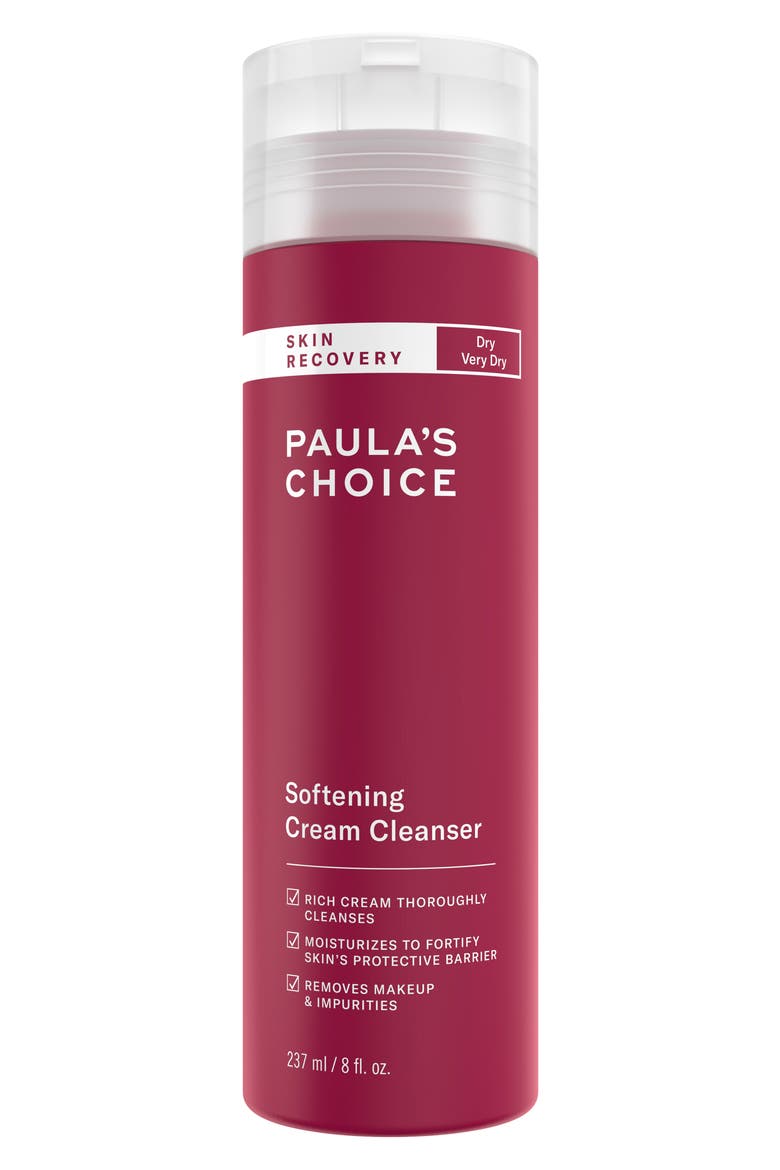 Skin Recovery Softening Cream Cleanser, Main, color, NO COLOR