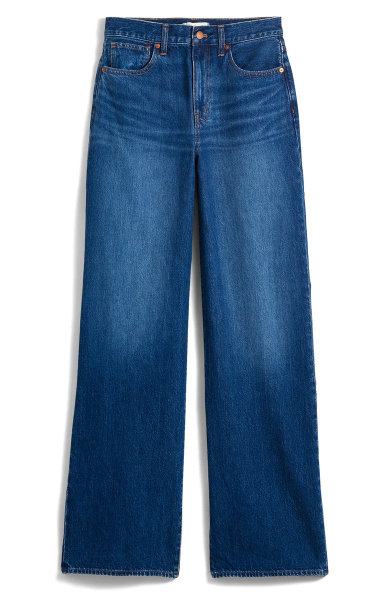 Madewell Super Wide Leg Jeans, Alternate, color,
