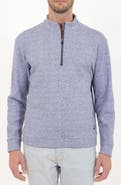 PINO BY PINOPORTE Casual Quarter Zip Pullover Sweater