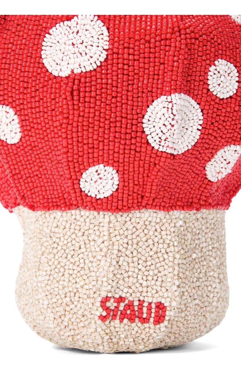 STAUD Shroom Beaded Bag, Alternate, color, Mushroom
