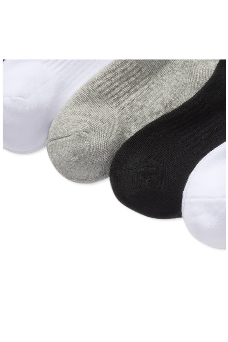 Assorted 6-Pack Cushioned Tab Ankle Socks, Alternate, color, GHAST