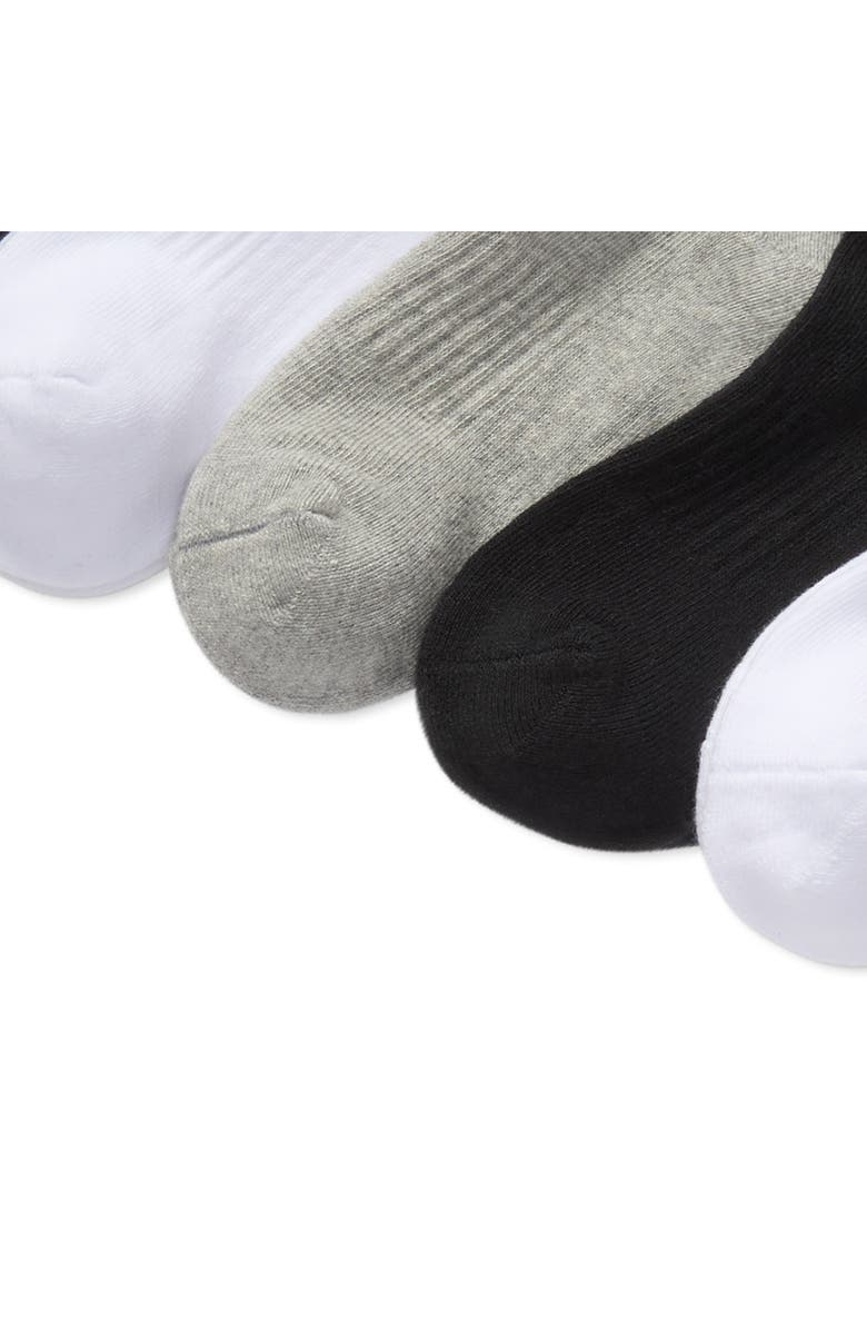 Polo Ralph Lauren Assorted 6-Pack Cushioned Tab Ankle Socks, Alternate, color, Ghast