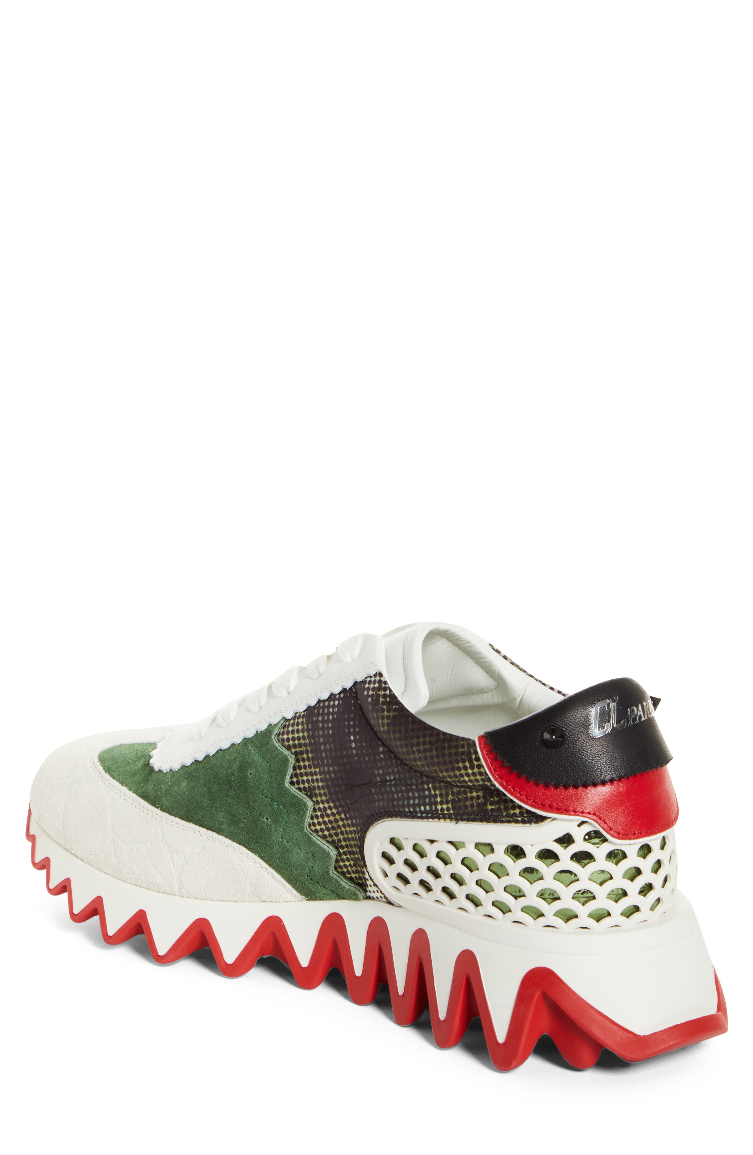 Christian Louboutin Loubishark Donna Sneaker, Alternate, color, 