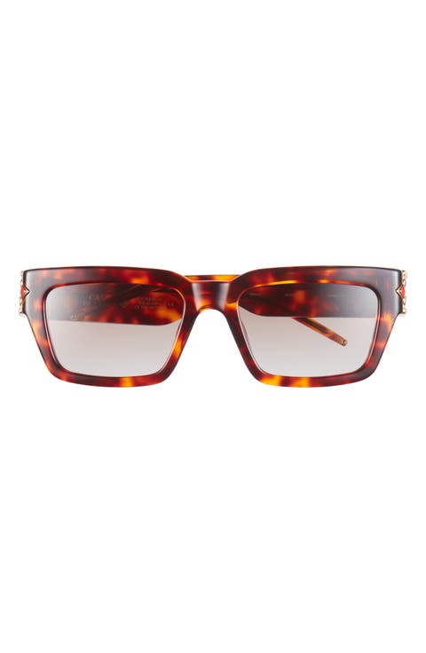 Monogram 55mm Square Sunglasses