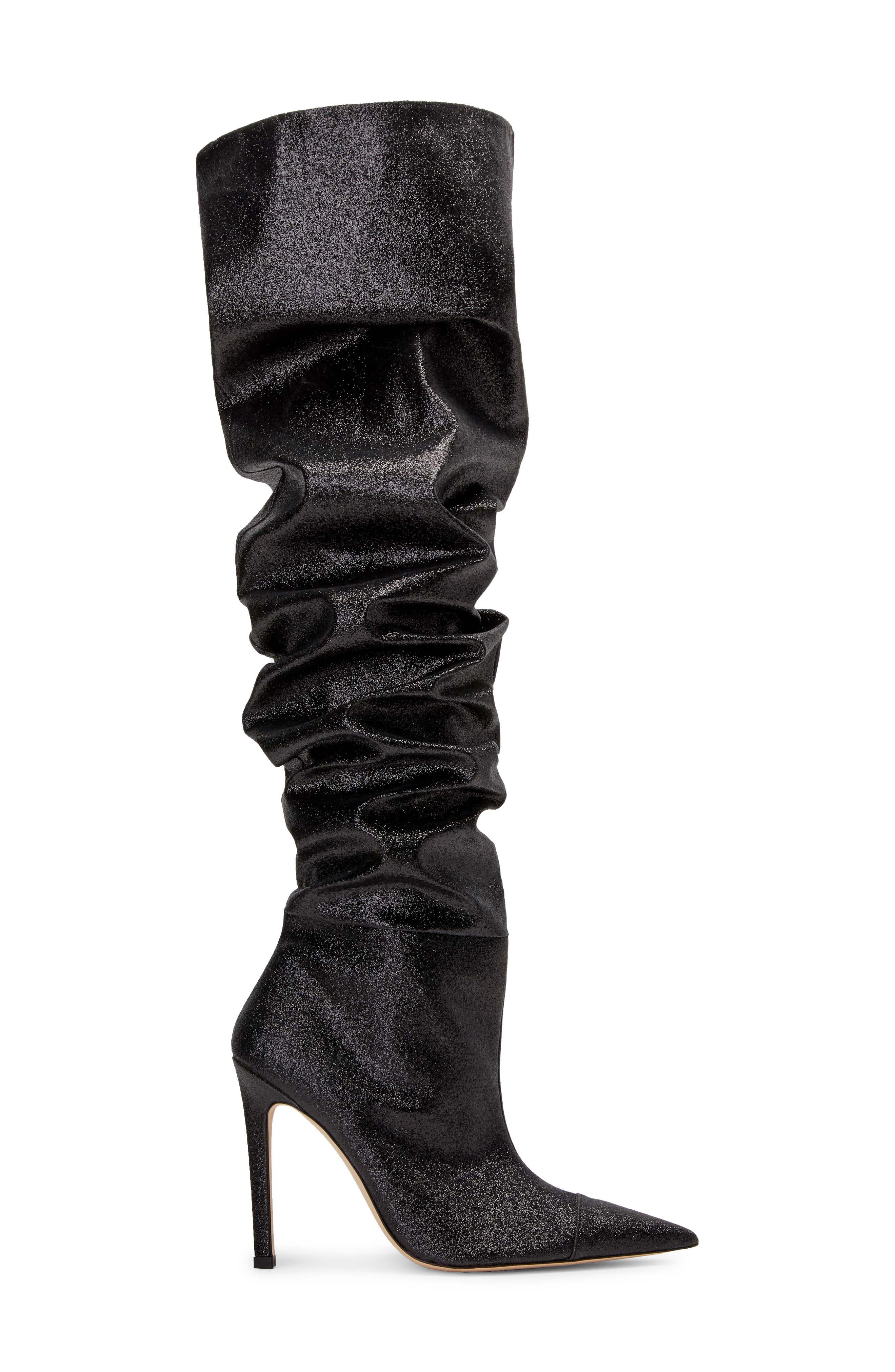 Good American Glitter Over the Knee Boot, Alternate, color, 