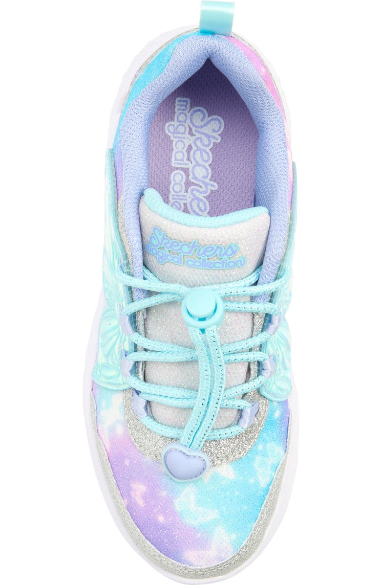 SKECHERS Kids' Dream Racer - Wing Brites Light-Up Sneaker, Alternate, color,