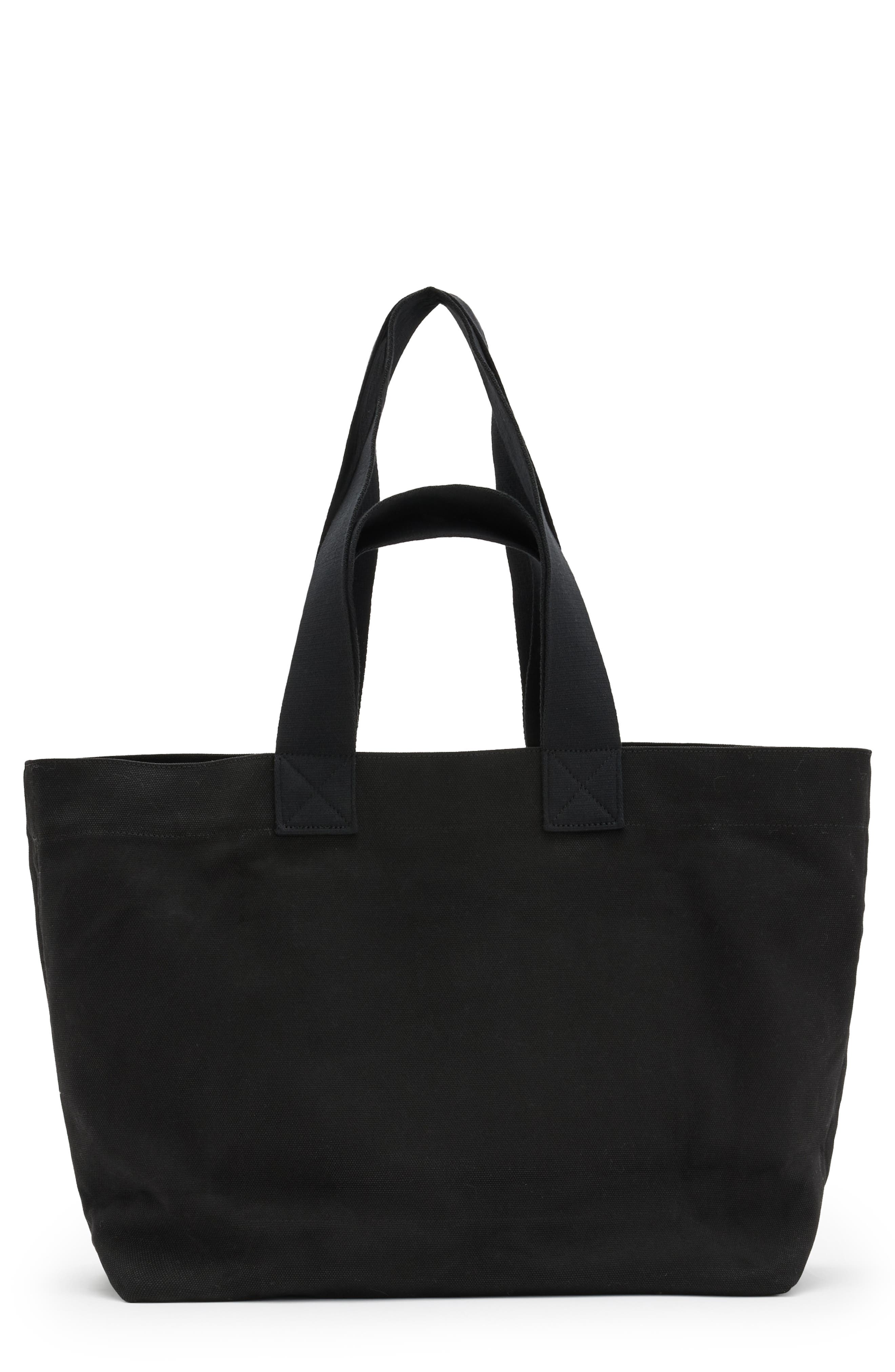 AllSaints Acari Tote Bag, Alternate, color, Black