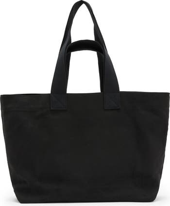 Allsaints Acari print tote in black | ASOS