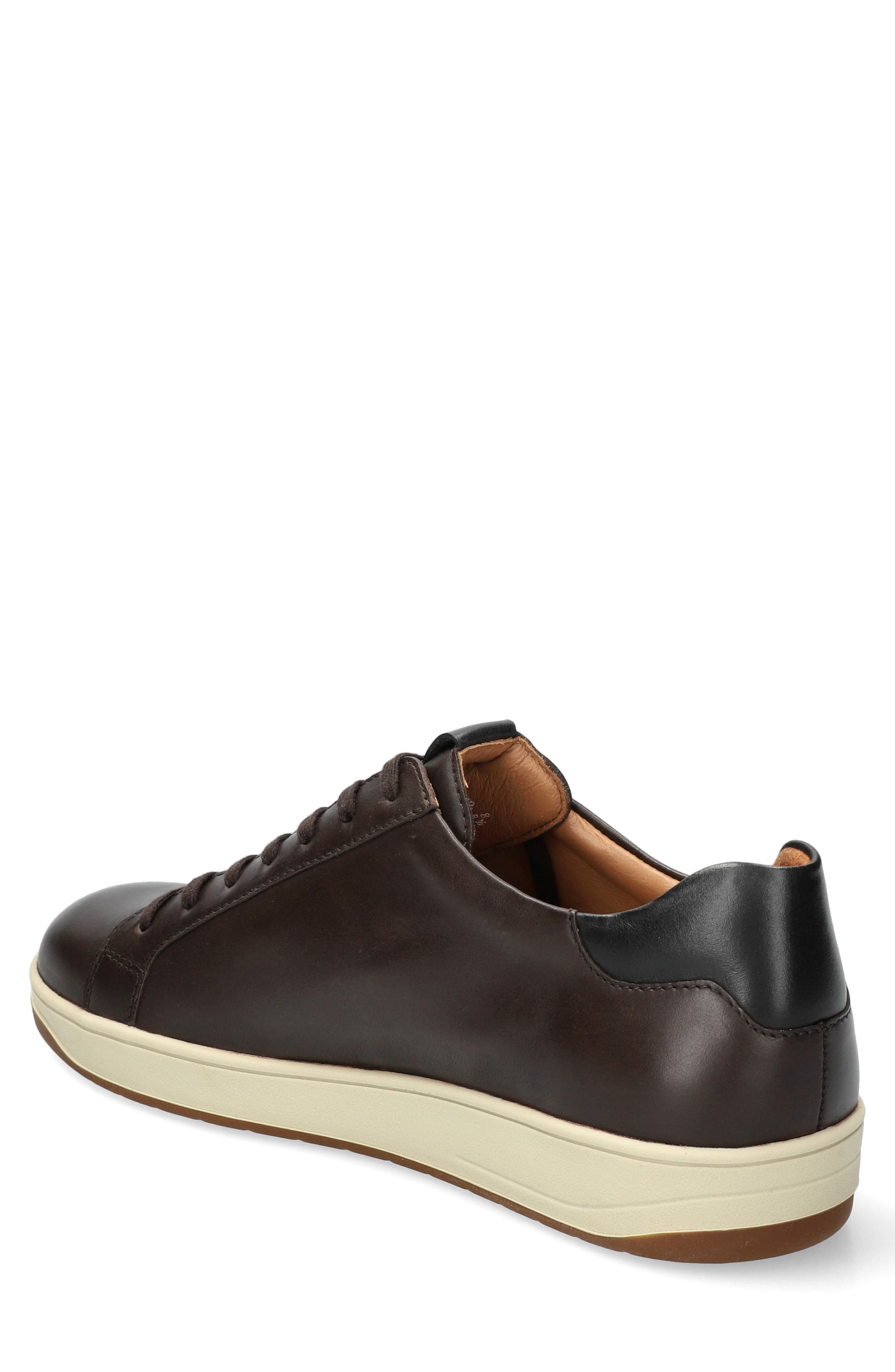 Hasko Low Top Sneaker, Alternate, color, BROWN