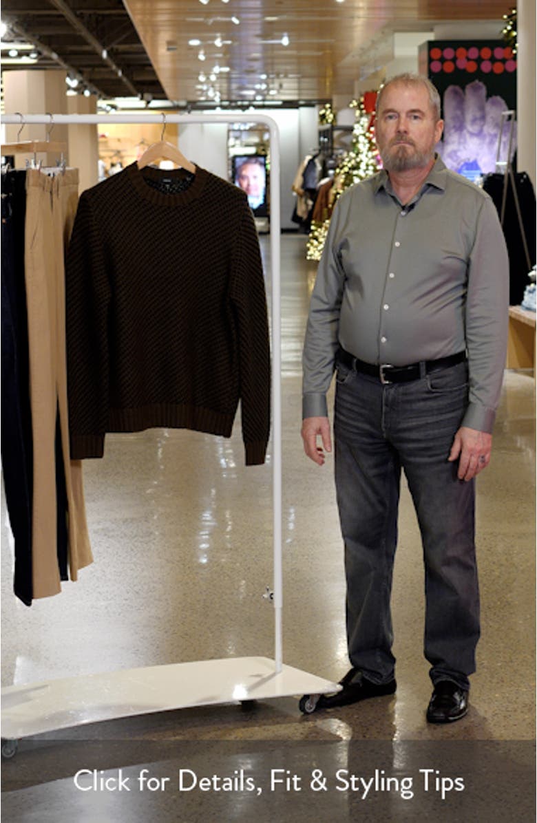 Bird's Eye Wool & Cashmere Sweater, sales video thumbnail