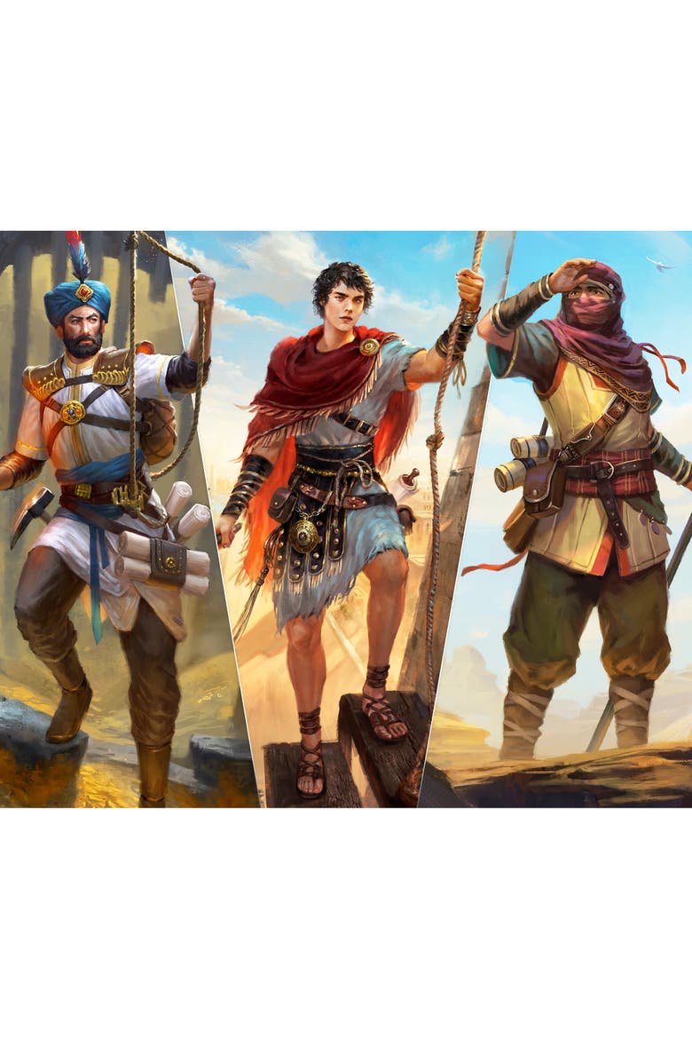Monumental Duel Espionage Civilization Deckbuilding Board Game,10+, Alternate, color, Multicolored