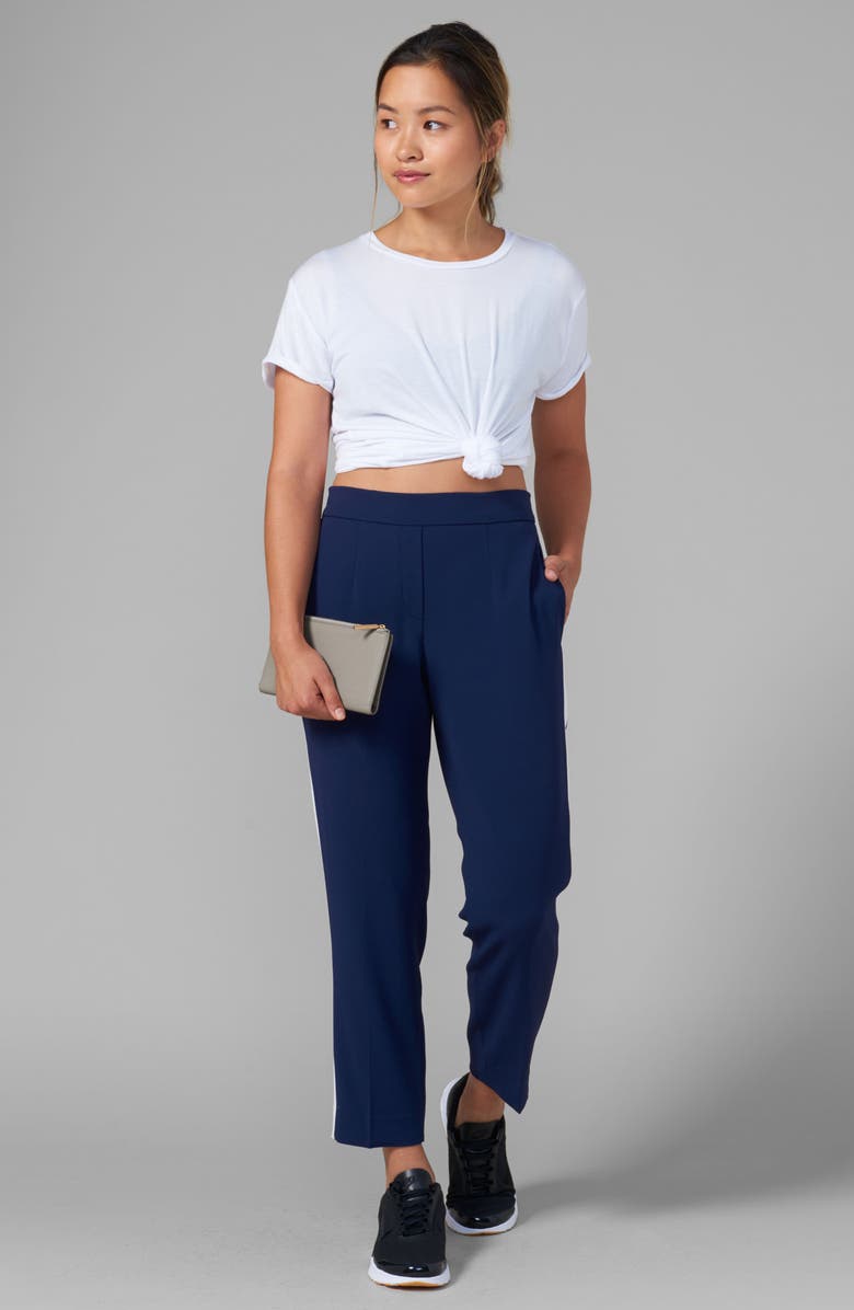 Dagne Dover Signature Slim Coated Canvas Wallet, Alternate, color,