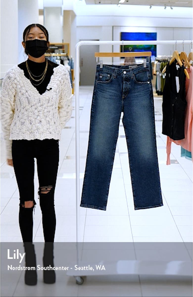 Women's Kinsley High Waist Pop Crop Jeans, sales video thumbnail