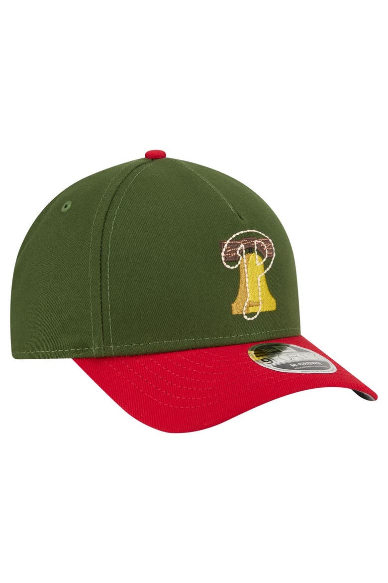 Men's New Era Dark Green Philadelphia Phillies City Feature 9FORTY A-Frame Adjustable Hat, Alternate, color, Dark Green