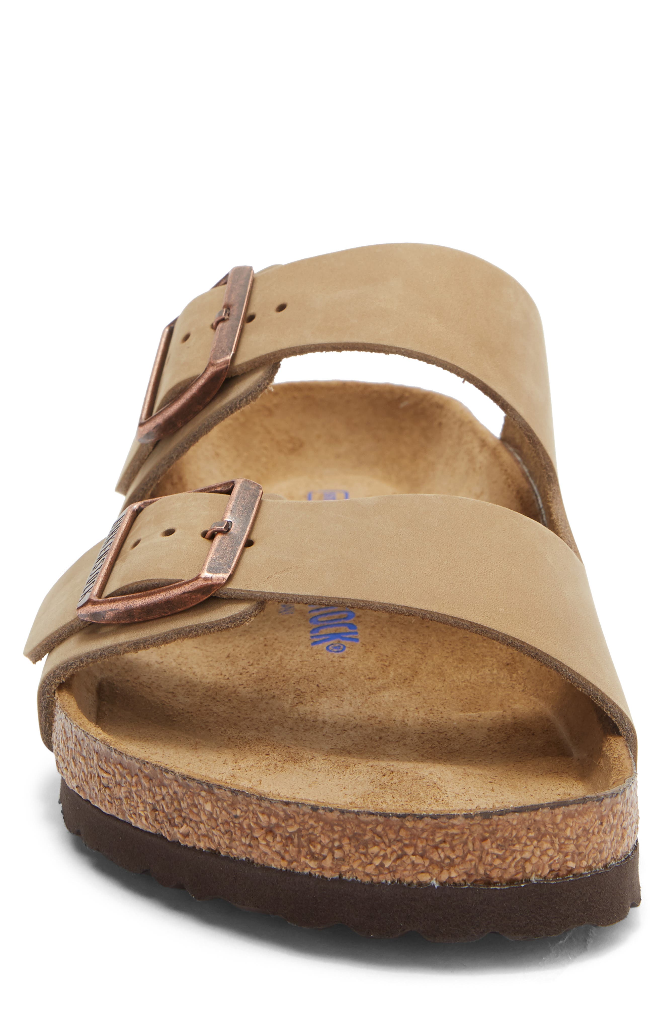 Arizona Soft Slide Sandal, Alternate, color, TABACCO BROWN