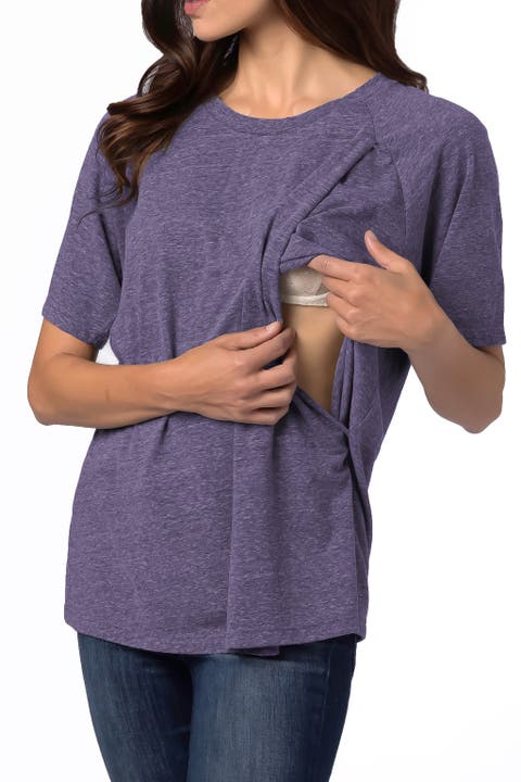 Relax Nursing T Shirt Cotton Blend