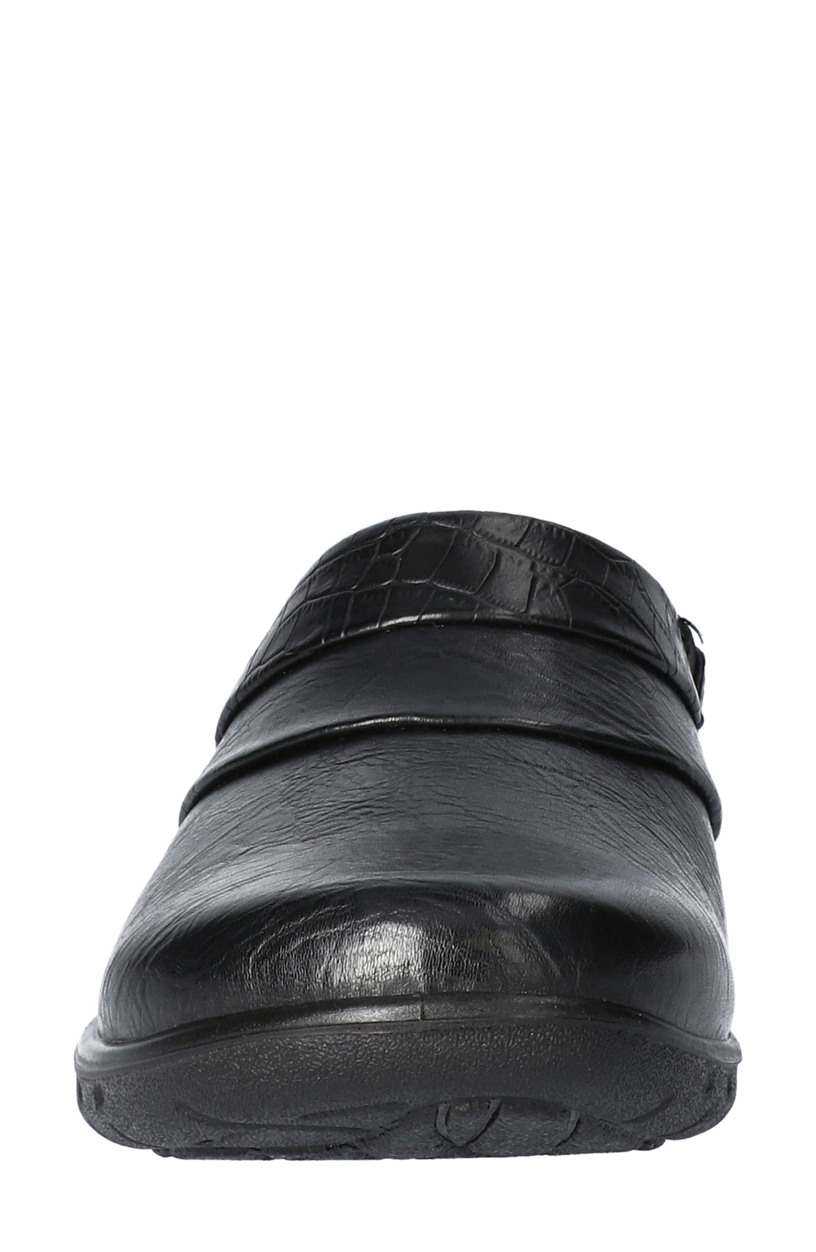 EASY STREET Swing Comfort Mule - Multiple Widths Available, Alternate, color, Black/Croco