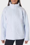 Sweaty Betty Oversize Fleece Half Zip Top