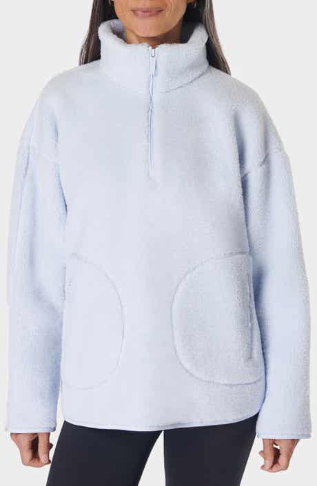 Sweaty Betty Oversize Fleece Half Zip Top
