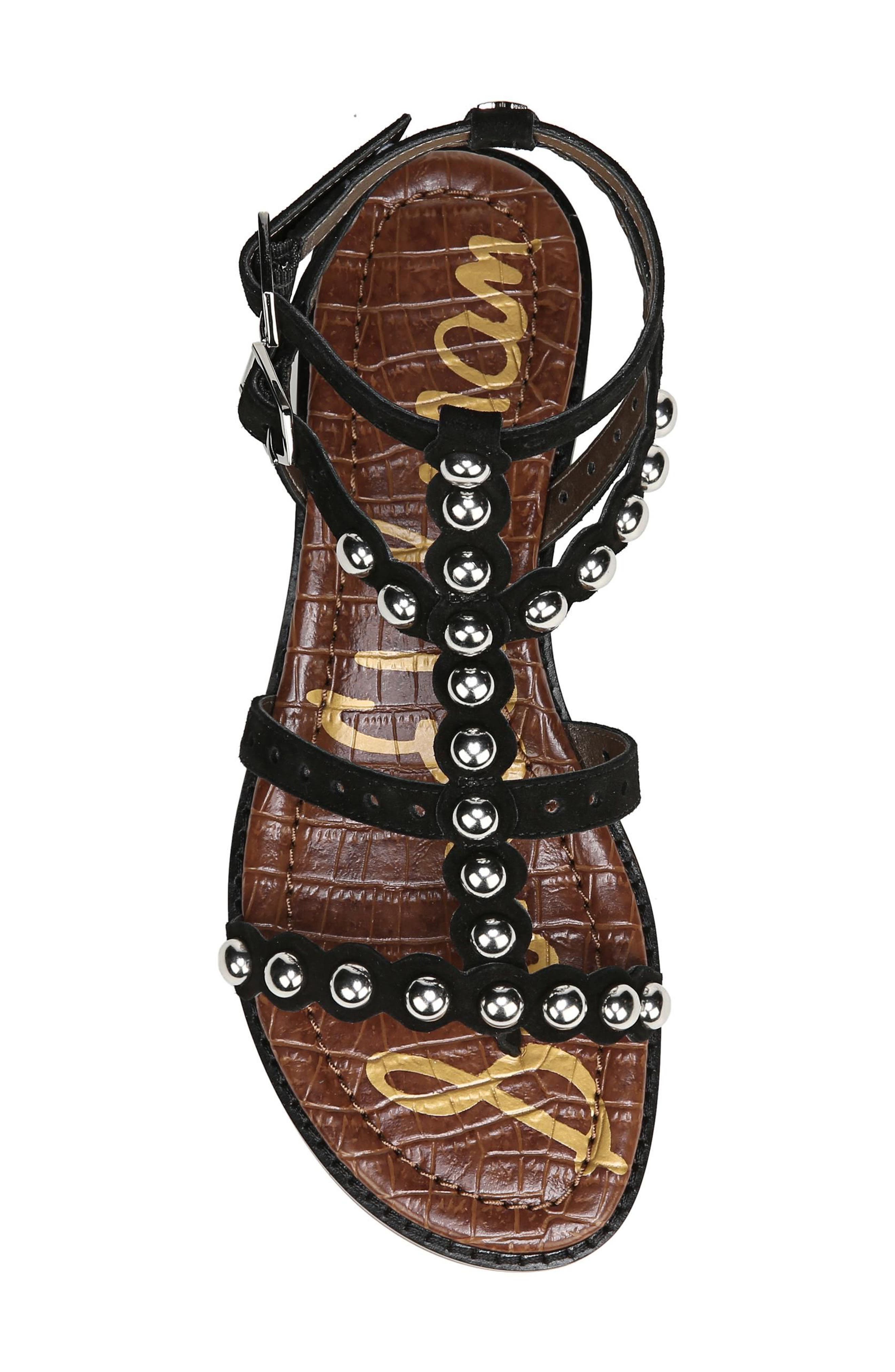 Sam Edelman Elisa Studded Gladiator Sandal, Alternate, color, 