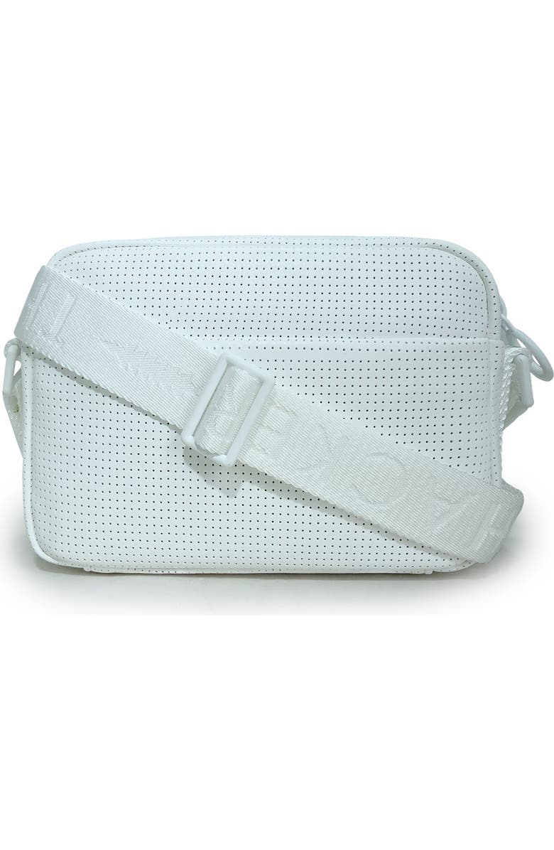 Thacker Ella Faux Leather Camera Bag, Alternate, color, White Perforation