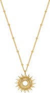 Estella Bartlett Sunburst Pendant Necklace