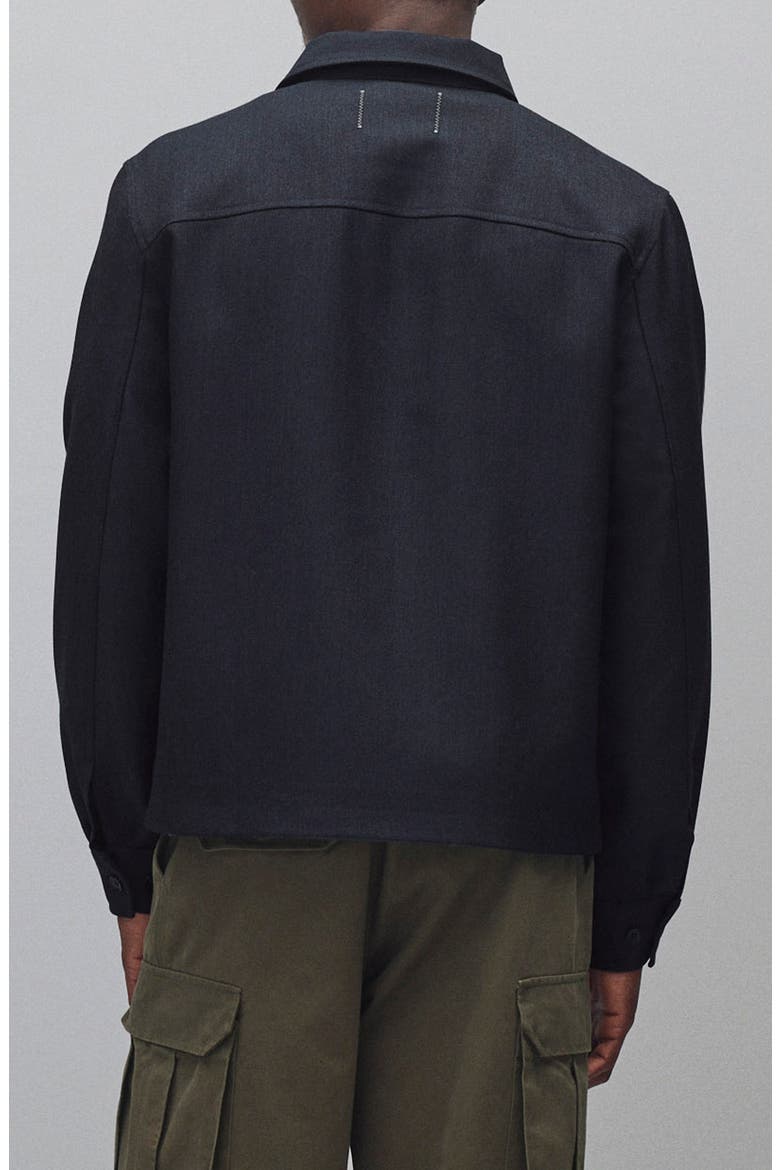 Venue Wool Twill Jacket, Alternate, color, NAVY