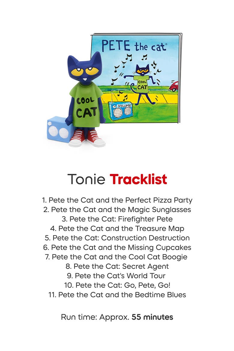 Pete the Cat 2-Pack Tonie Audio Character Bundle, Alternate, color, MULTICOLOR