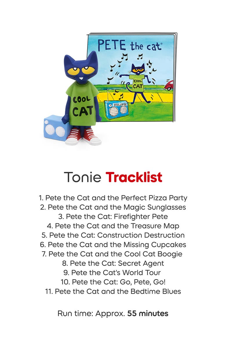 tonies Pete the Cat 2-Pack Tonie Audio Character Bundle, Alternate, color,