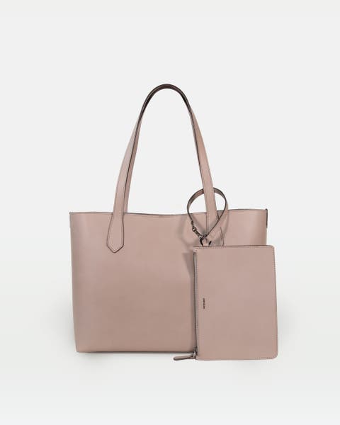 Elba Structured Tote In Vegetable-Tanned Leather