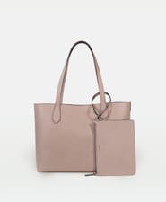 Modher Elba Structured Tote In Vegetable-Tanned Leather