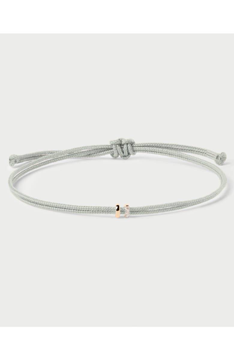 PDPAOLA Amy Diamond Cord Bracelet, Main, color, Blue