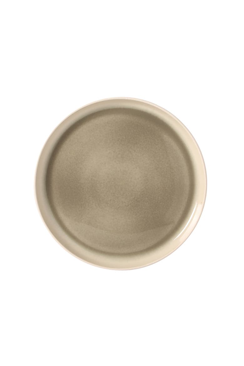 Tahoe Sunset 12-Piece Stoneware Plates and Bowls Dinnerware Set, Alternate, color, Grey