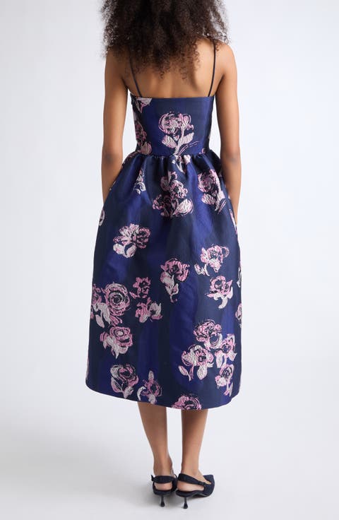 Voluminous Strap Dress