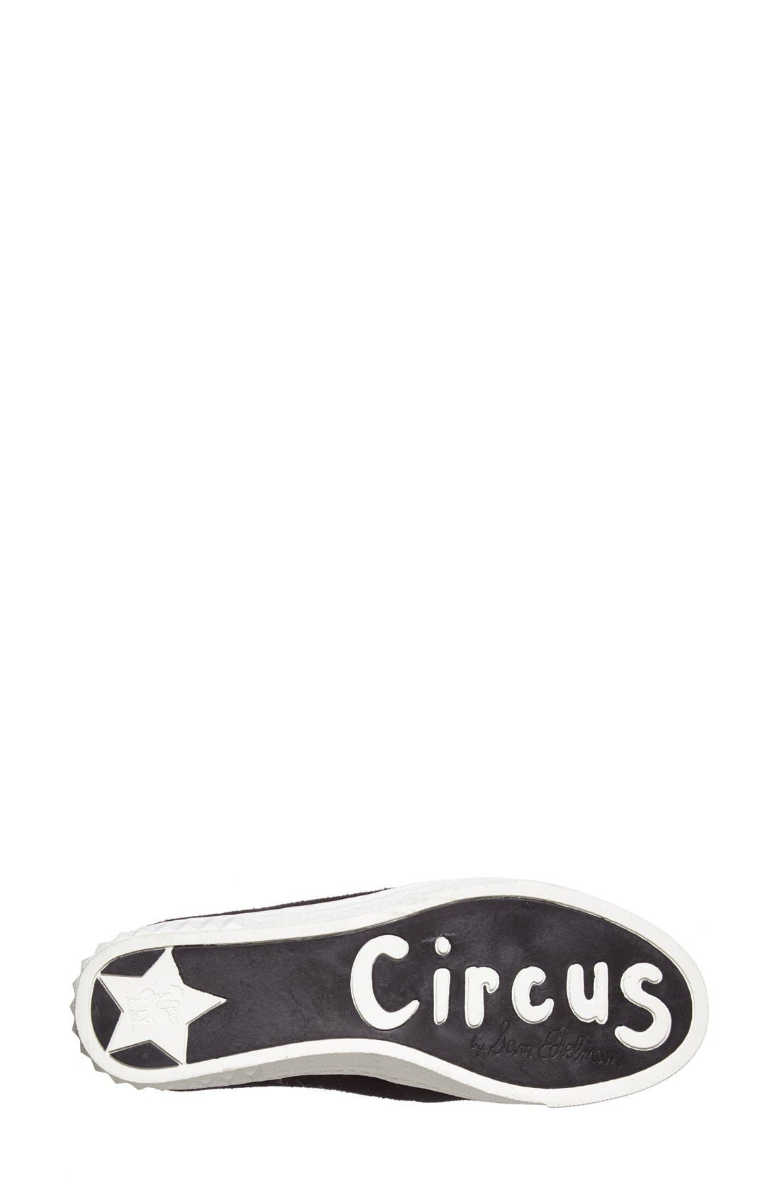 Circus by Sam Edelman 'Cruz' Slip-On, Alternate, color, BLACK/ BLACK