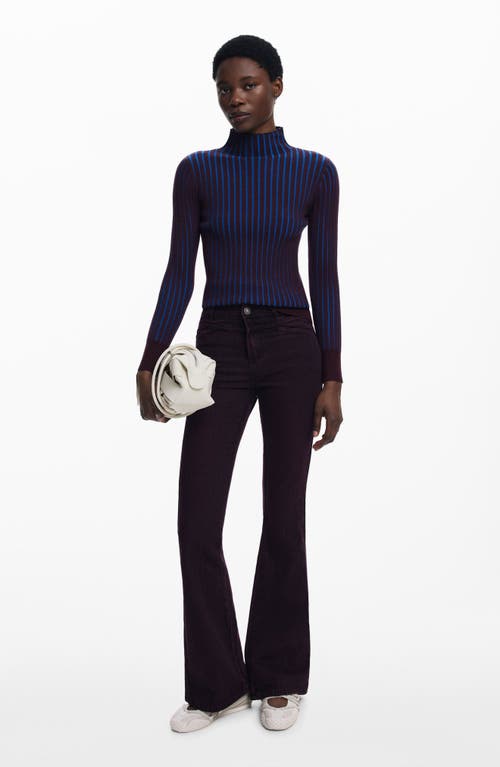 Desigual Flare Jeans In Multi