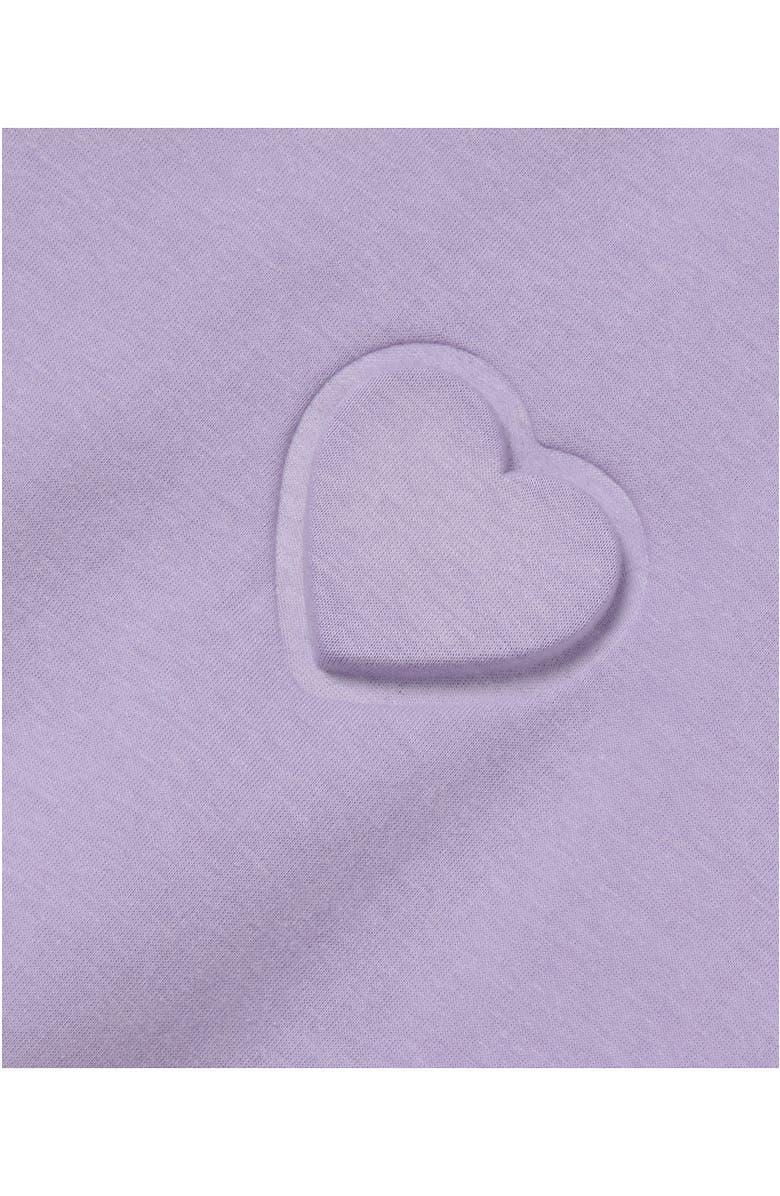 Lands
 End Girls Knit Crewneck Sweatshirt, Alternate, color, Pastel Lilac