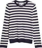 PARTOW Greta Stripe Wool Sweater