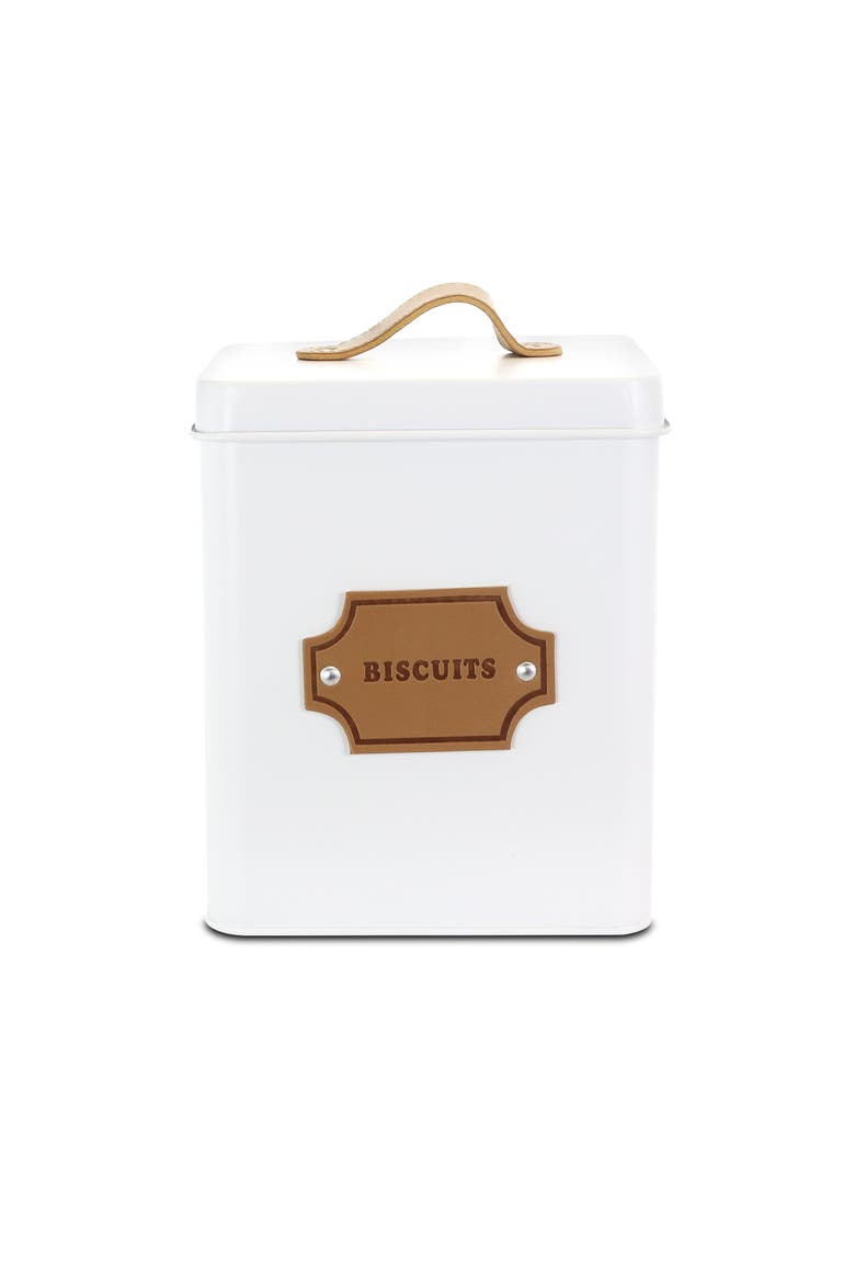 5 Piece Canister Set, Alternate, color, White