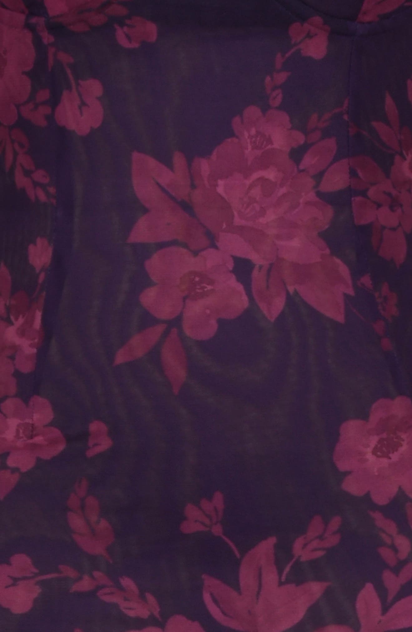 house of cb aiza floral underwire cocktail dress House of CB - Aiza Grape Floral Print Maxi Dress