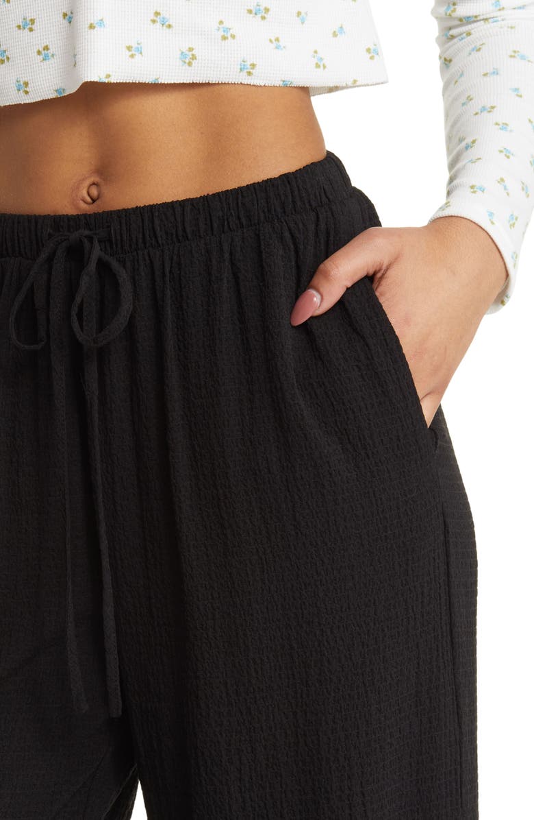 BP. Textured Wide Leg Pants, Alternate, color,