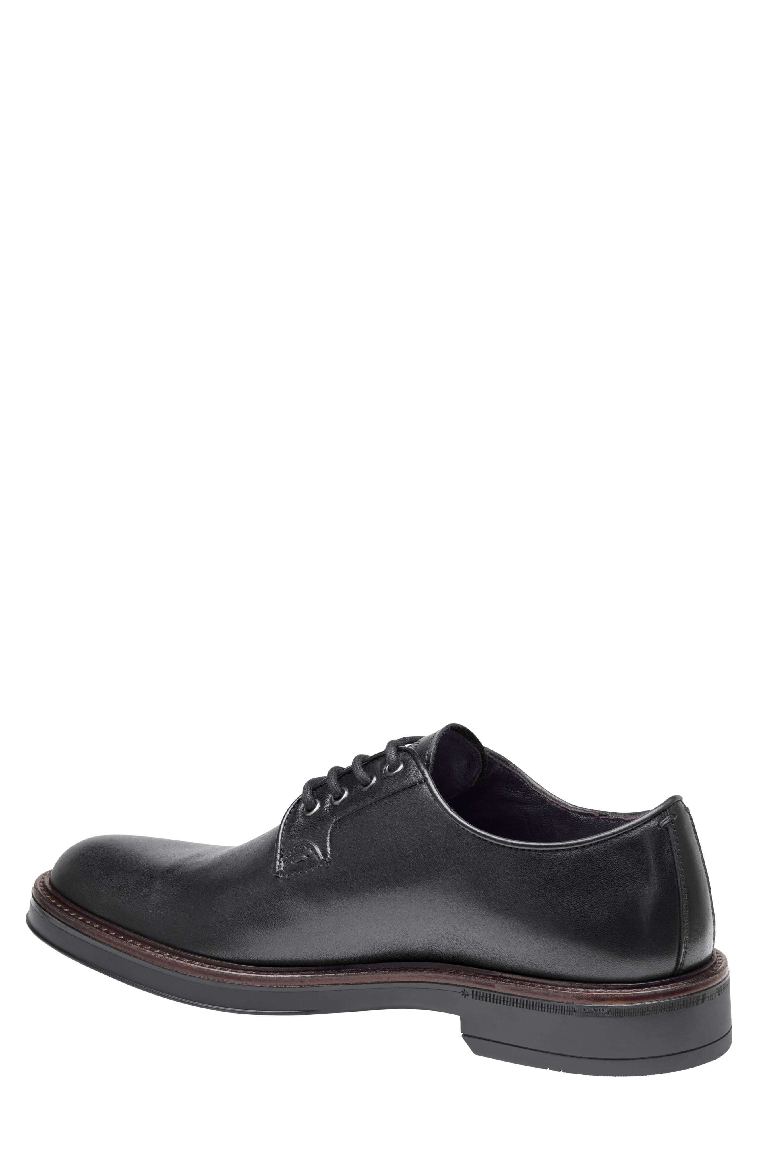 Brady Plain Toe Derby, Alternate, color, BLACK HAND-FINISHED FULL GRAIN