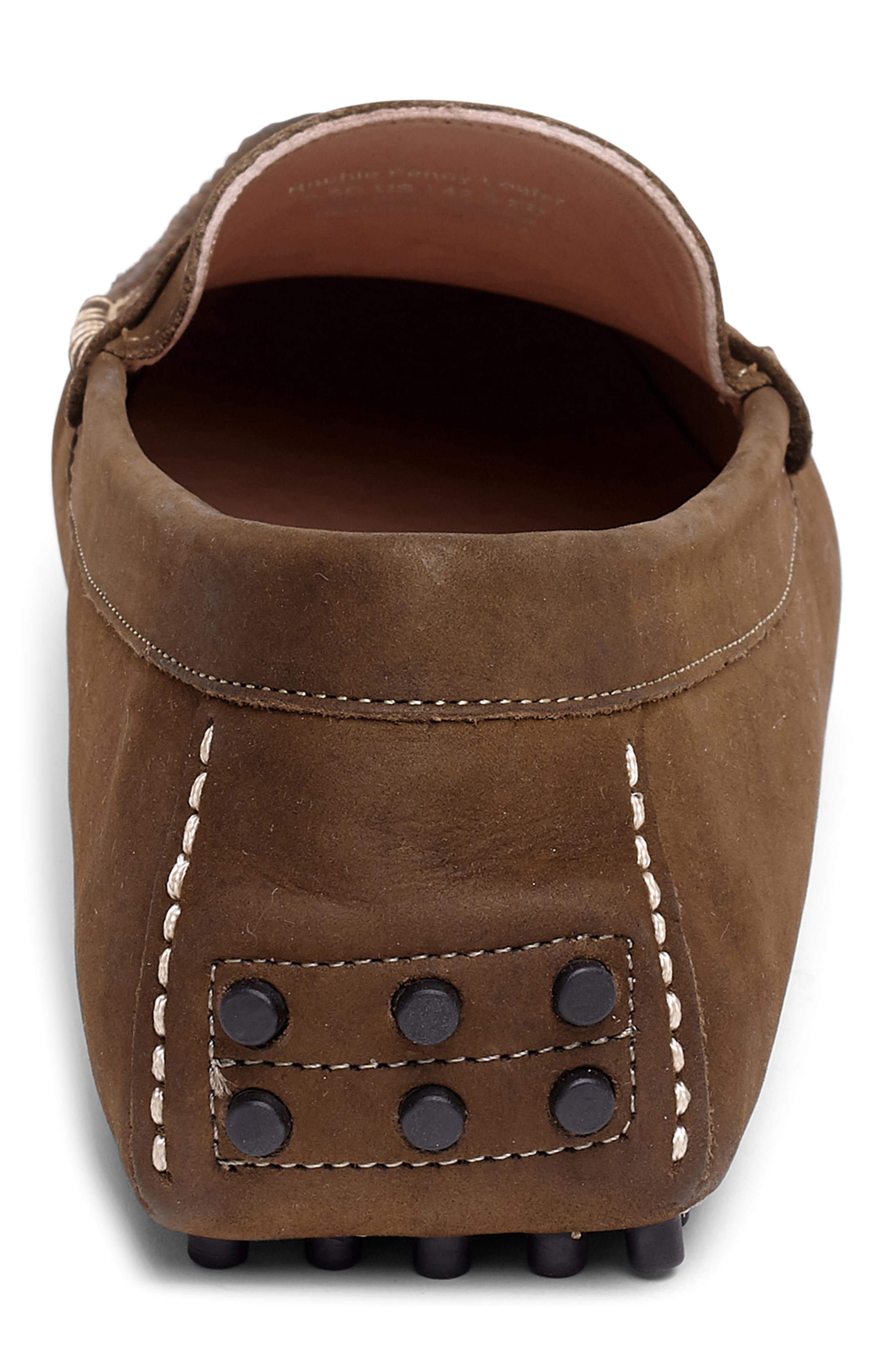 CARLOS SANTANA Ritchie Suede Driver, Alternate, color, Dark Brown