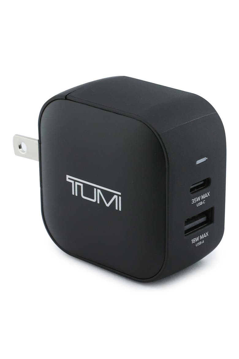 35W USB & Type-C Wall Charger, Main, color, BLACK