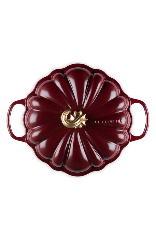 Le Creuset Cast Iron Pumpkin Shallow Casserole Dish In Brown
