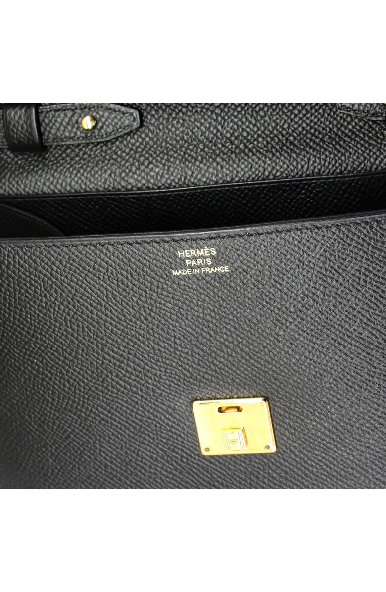 Pre-Owned Hermes Clic Wallet on Strap Epsom 16, Alternate, color, Noir