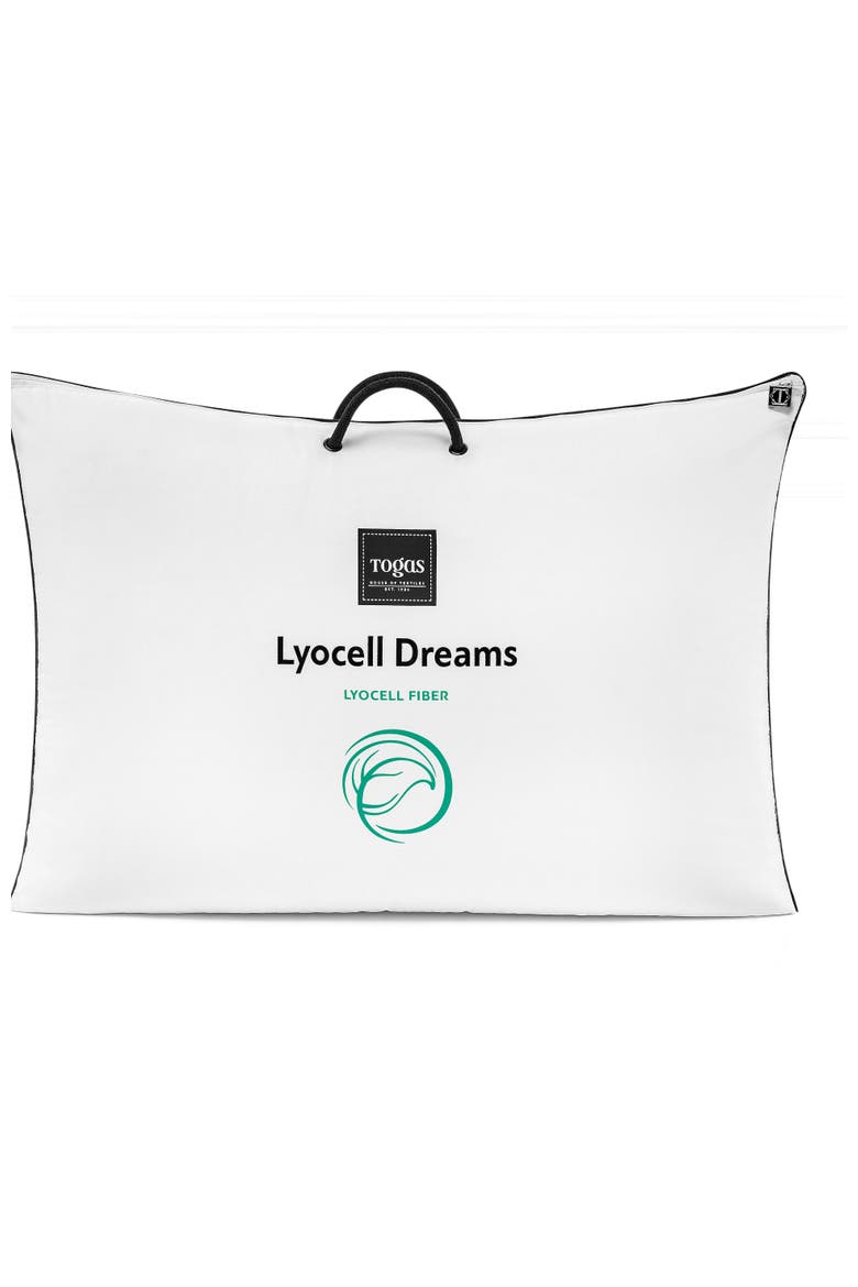 Lyocell Dreams pillow, Alternate, color, White