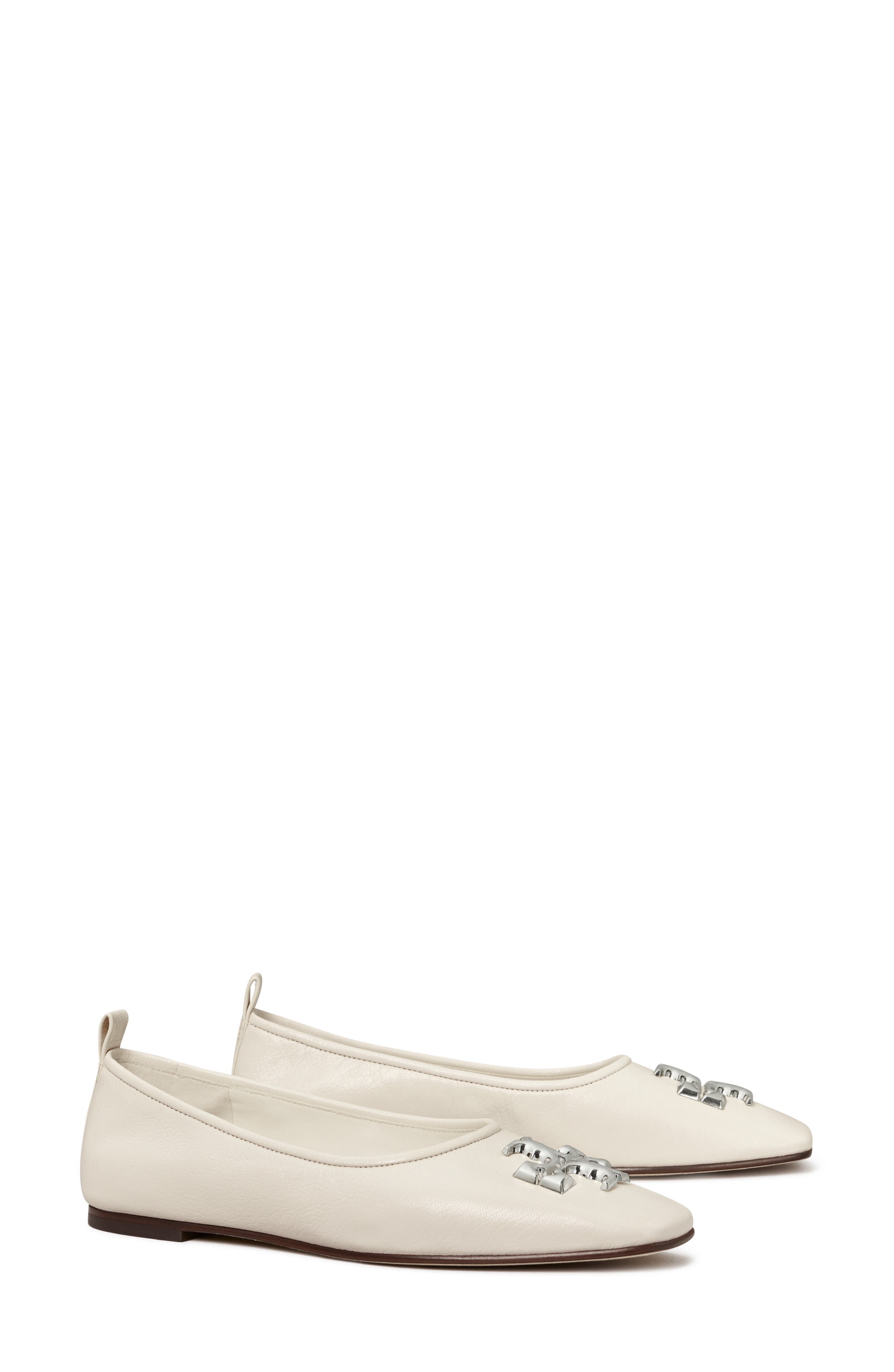 Eleanor Ballet Flat, Main, color, NEW IVORY